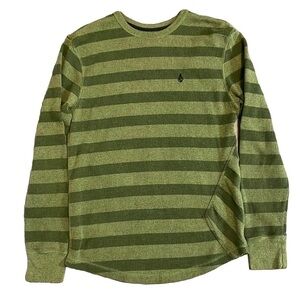 Encore Striped Thermal Long Sleeve Shirt